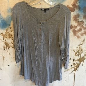 Cable & Gauge gray shirt